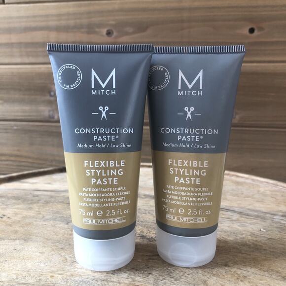 (2) Paul Mitchell Construction Styling Paste 2.5 oz Each - Picture 1 of 6